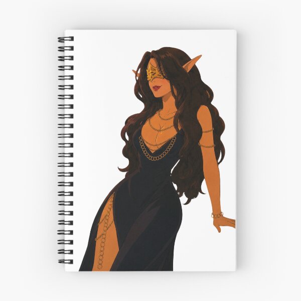 Item preview, Mystic Elf Pin-Up | Original Fantasy Anime Inspired Illustration designed and sold by  Hollow Moon Studios..
