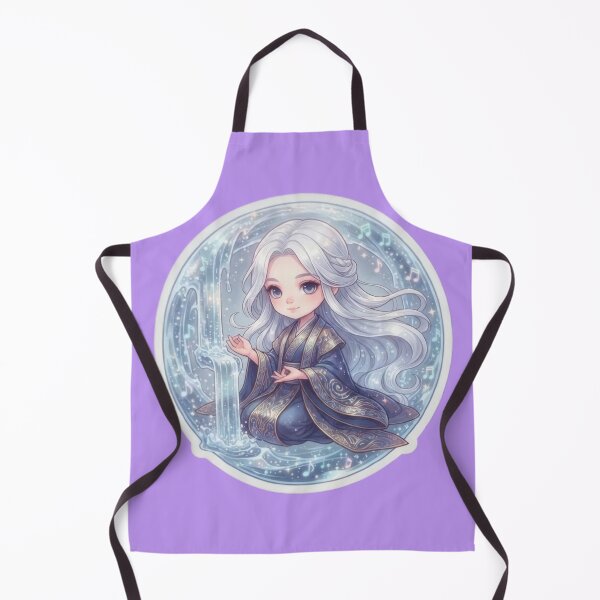 Item preview, Chibi Silver Hair Water Spirit designed and sold by Azurart2.