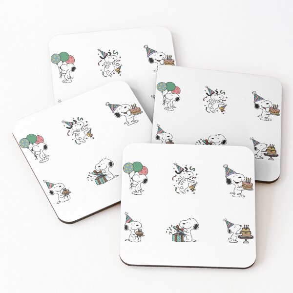 Item preview, Birthday snoopy designed and sold by Katyslittlestickershop.