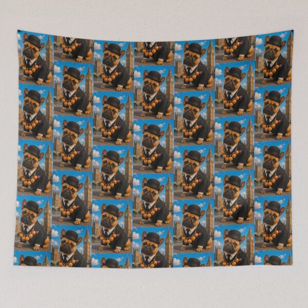 Item preview, French Bulldog the English gentleman  designed and sold by SmARTNiki.