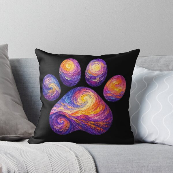 Item preview, Paw Prints Dog Van gogh designed and sold by Petsthetic.