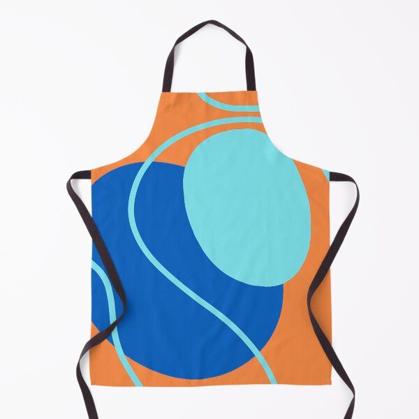 Item preview, Color Pops Abstract Design In Orange And Blue   designed and sold by DEC02.