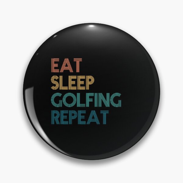 Item preview, Eat Sleep Golfing Repeat - Gift For Golfing Fans designed and sold by kindxinn.