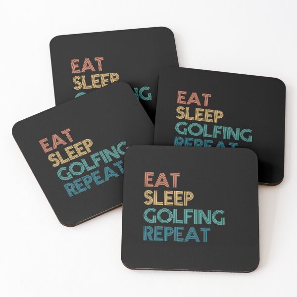 Item preview, Eat Sleep Golfing Repeat - Gift For Golfing Fans designed and sold by kindxinn.