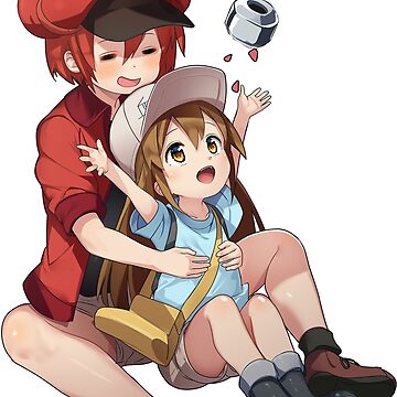 White Blood Cell, Hataraku Saibou (Cells at Work) Art Board Print for  Sale by Jake Hunter