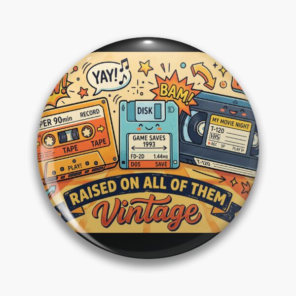 Item preview, Raised On All Of Them Vintage designed and sold by WitPix.
