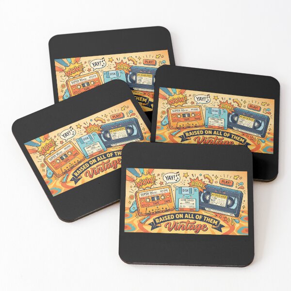 Item preview, Raised On All Of Them Vintage designed and sold by WitPix.