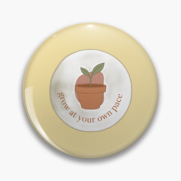 Item preview, Grow At Your Own Pace designed and sold by MuffinMeng ⭐⭐⭐⭐⭐.