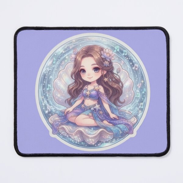 Item preview, Chibi Seashell Starfish Maiden Art designed and sold by Azurart2.
