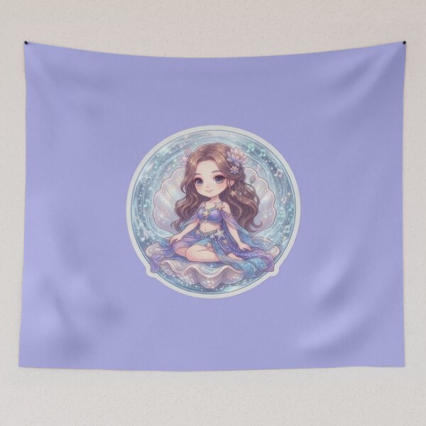 Item preview, Chibi Seashell Starfish Maiden Art designed and sold by Azurart2.