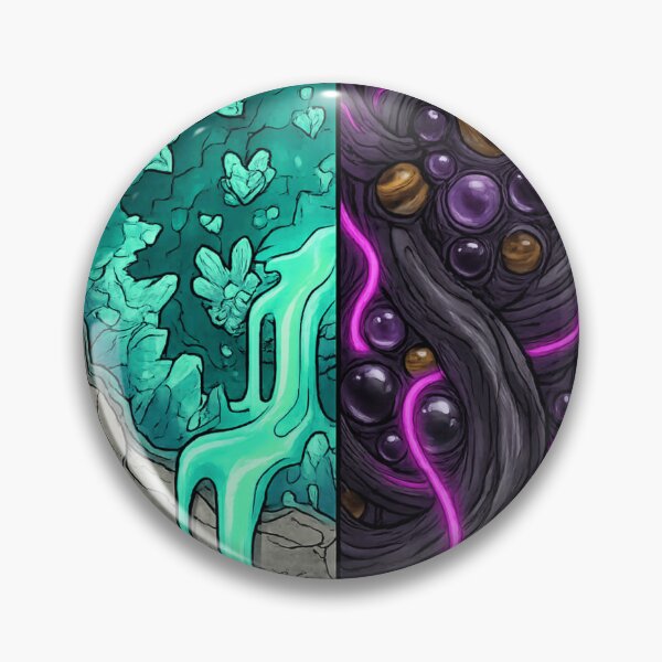 Item preview, Dual Core Relic – Fantasy Crystal & Cosmic Core Graphic Design designed and sold by designbyuzi.