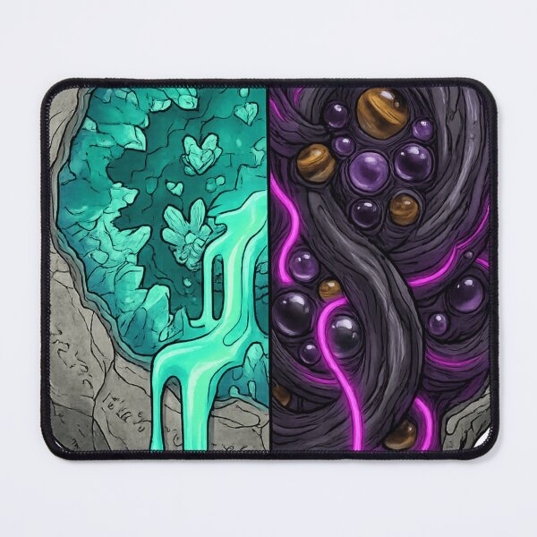 Item preview, Dual Core Relic – Fantasy Crystal & Cosmic Core Graphic Design designed and sold by designbyuzi.
