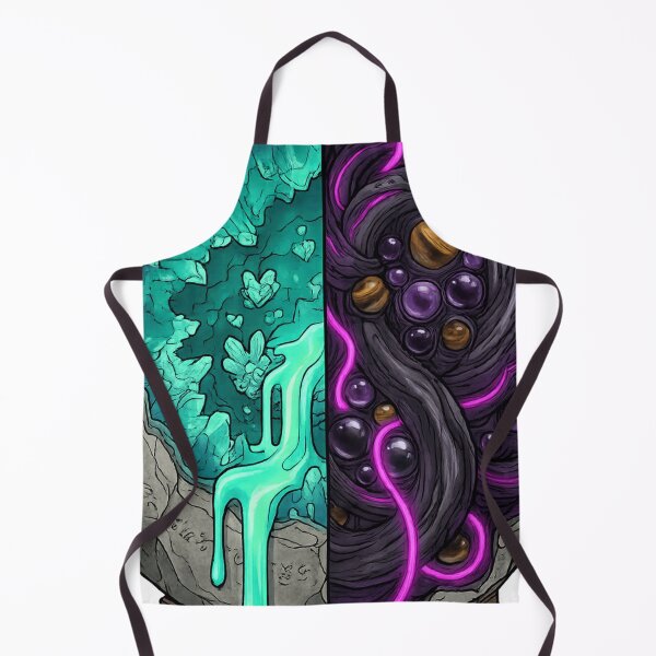 Item preview, Dual Core Relic – Fantasy Crystal & Cosmic Core Graphic Design designed and sold by designbyuzi.