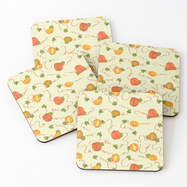 Item preview, Pumpkins on the Vine designed and sold by Dorothy Marie Design.