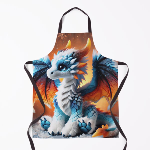 Item preview, Magic Baby Snow Dragon designed and sold by RelinCreates.
