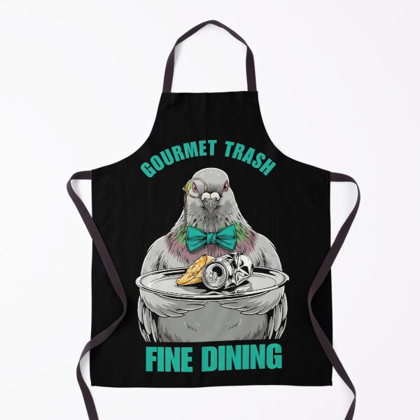 Item preview, Gourmet Trash Fine Dining - Fancy Pigeon Meme designed and sold by LeSoniPapaPrint.