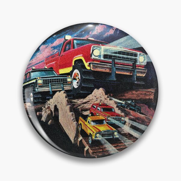 Item preview, Stomper 4X4 Monster Truck T-Shirt Retro Stripes, Racing Graphic. designed and sold by BlueLineLAX.