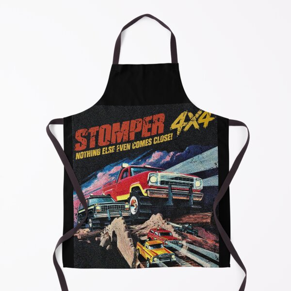 Item preview, Stomper 4X4 Monster Truck T-Shirt Retro Stripes, Racing Graphic. designed and sold by BlueLineLAX.