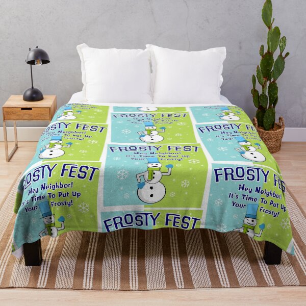 Item preview, Retro Frosty Blue designed and sold by Normbot2000.
