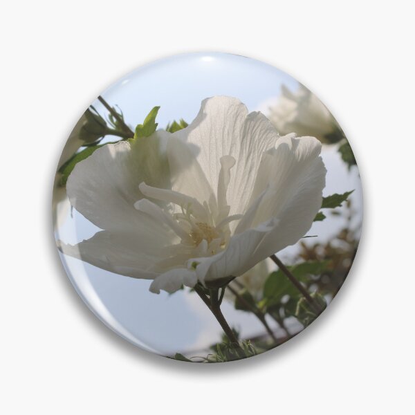 Item preview, White Hibiscus flower  designed and sold by McFleur's Lens.