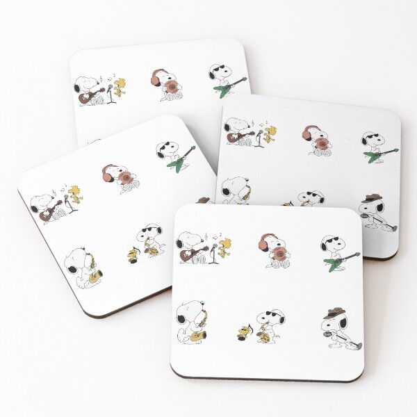 Item preview, Musical snoopy designed and sold by Katyslittlestickershop.