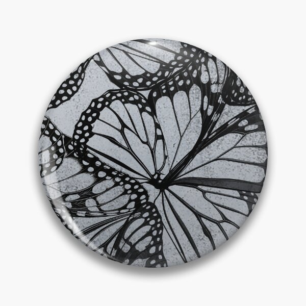Item preview, monarch butterfly grungy wing pattern designed and sold by Ilze Lucero.