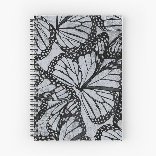 Item preview, monarch butterfly grungy wing pattern designed and sold by Ilze Lucero.