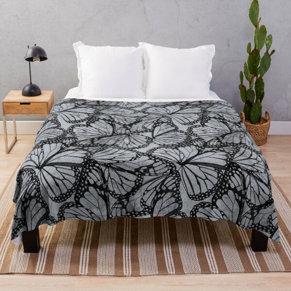 Item preview, monarch butterfly grungy wing pattern designed and sold by Ilze Lucero.