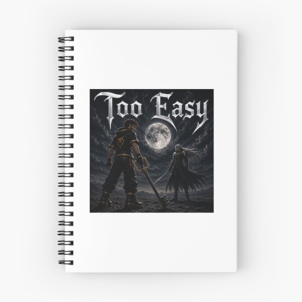 Item preview, The Keyblade Graveyard Too Easy designed and sold by TheKeybladeGraveyard.