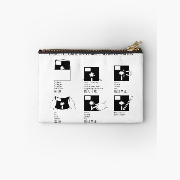 Item preview, Información sobre el cuidado y manejo del disquete de 5 1/4" - Negro designed and sold by ABSTRACT-IVISM.