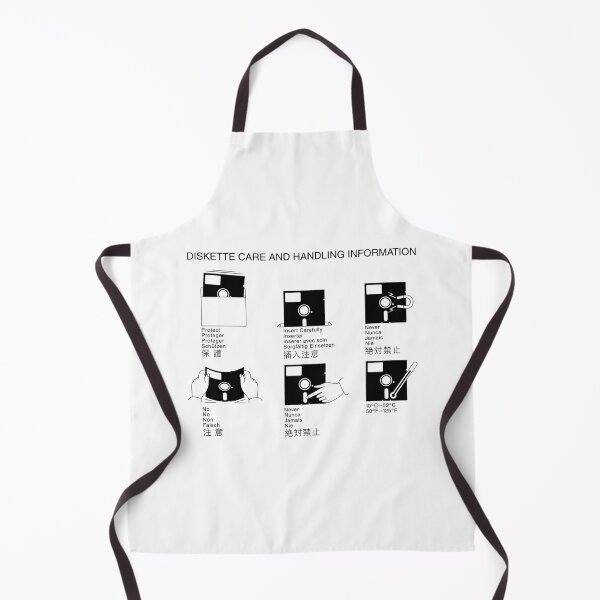 Item preview, 5 1/4" Diskette Care And Handling Information - Black designed and sold by ABSTRACT-IVISM.