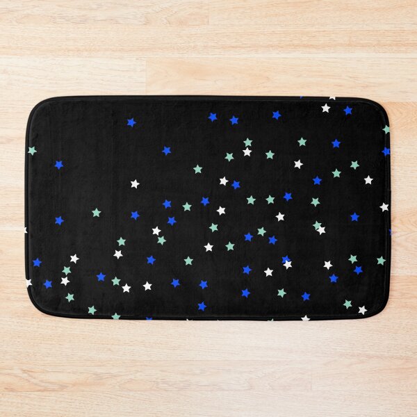 Item preview, blue and white stars designed and sold by wittyart.