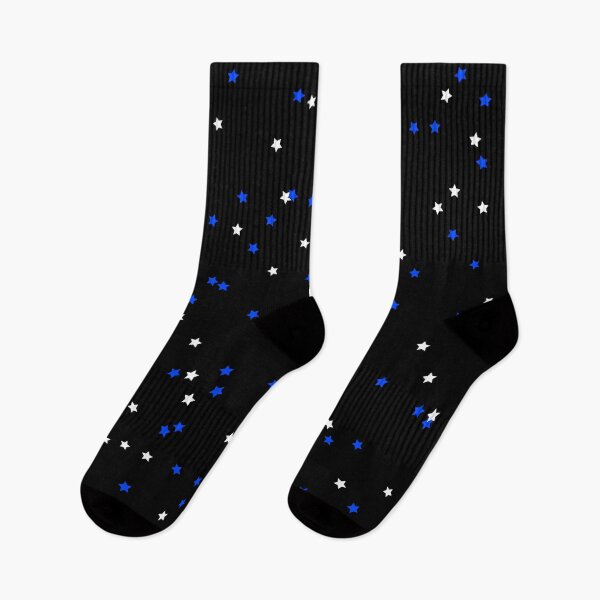 Item preview, blue and white stars designed and sold by wittyart.