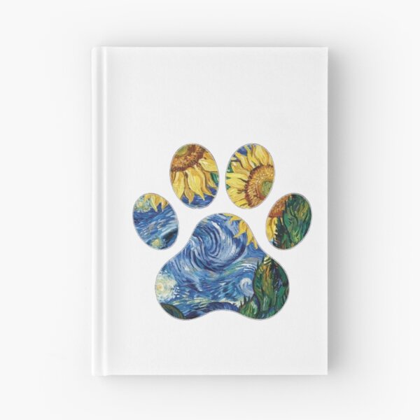Item preview, Paw Prints Dog Van gogh designed and sold by Petsthetic.