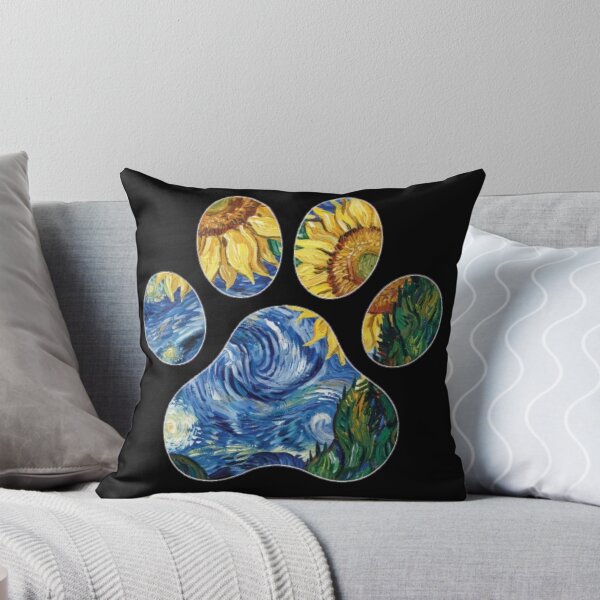 Item preview, Paw Prints Dog Van gogh designed and sold by Petsthetic.