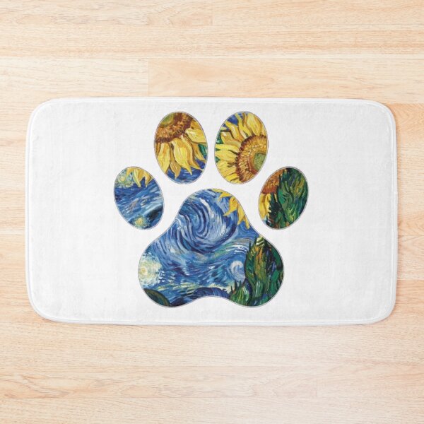 Item preview, Paw Prints Dog Van gogh designed and sold by Petsthetic.
