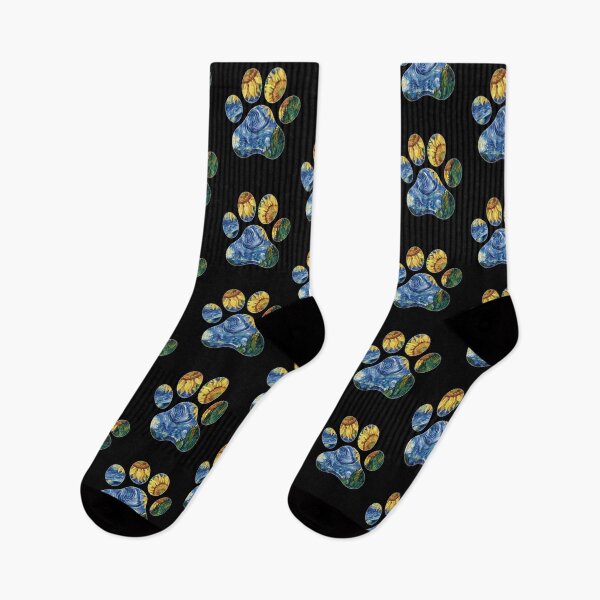 Item preview, Paw Prints Dog Van gogh designed and sold by Petsthetic.
