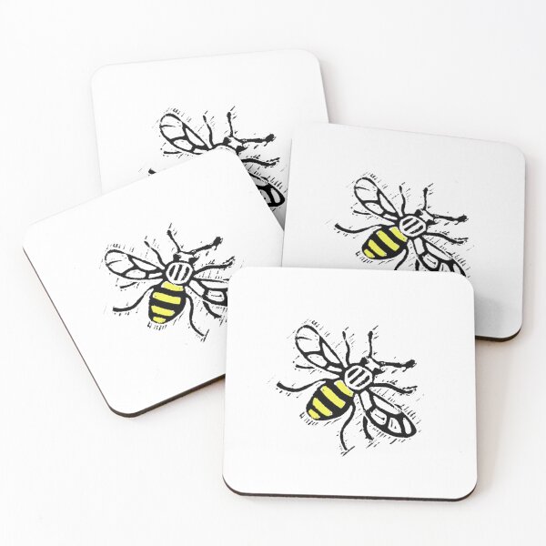 Artikelvorschau, Manchester Bee entworfen und verkauft von SombreroDoodles.