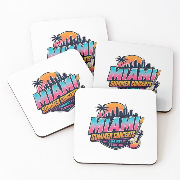 Item preview, Miami Summer Concert August Florida Event Design designed and sold by IRON WINGS /USAF.