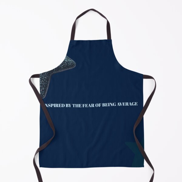 Item preview, Inspired by the Fear of Being Average | Motivational Quote Print | Luxury Blue Aesthetic Wall Art designed and sold by NOUURRRR.
