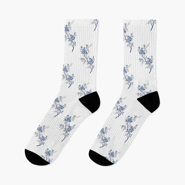 Item preview, Blue Chinoiserie Floral Seamless Pattern designed and sold by Ciphern.