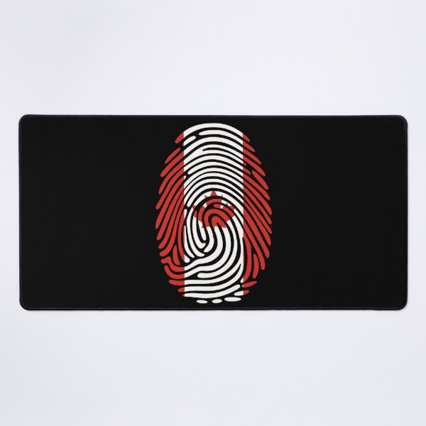 Item preview, Canada Flag Fingerprint Identity | Canadian DNA Heritage Graphic designed and sold by NTGUILTY.