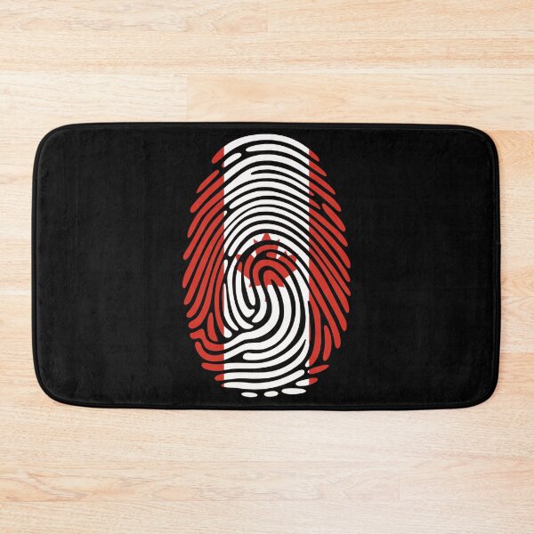 Item preview, Canada Flag Fingerprint Identity | Canadian DNA Heritage Graphic designed and sold by NTGUILTY.