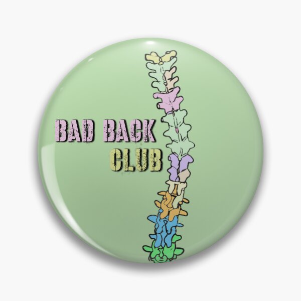 Item preview, Bad back club, spine designed and sold by Tamm-art.