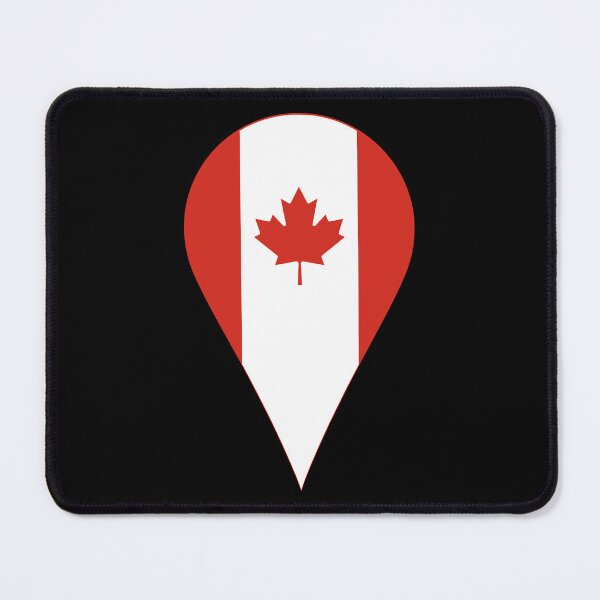 Item preview, Canada Flag Location Pin Map Marker | Canadian Destination GPS Icon designed and sold by NTGUILTY.