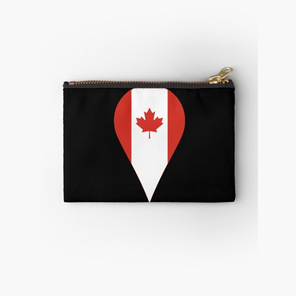 Item preview, Canada Flag Location Pin Map Marker | Canadian Destination GPS Icon designed and sold by NTGUILTY.