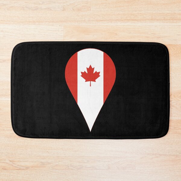 Item preview, Canada Flag Location Pin Map Marker | Canadian Destination GPS Icon designed and sold by NTGUILTY.
