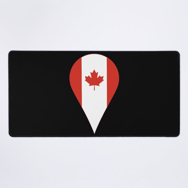 Item preview, Canada Flag Location Pin Map Marker | Canadian Destination GPS Icon designed and sold by NTGUILTY.