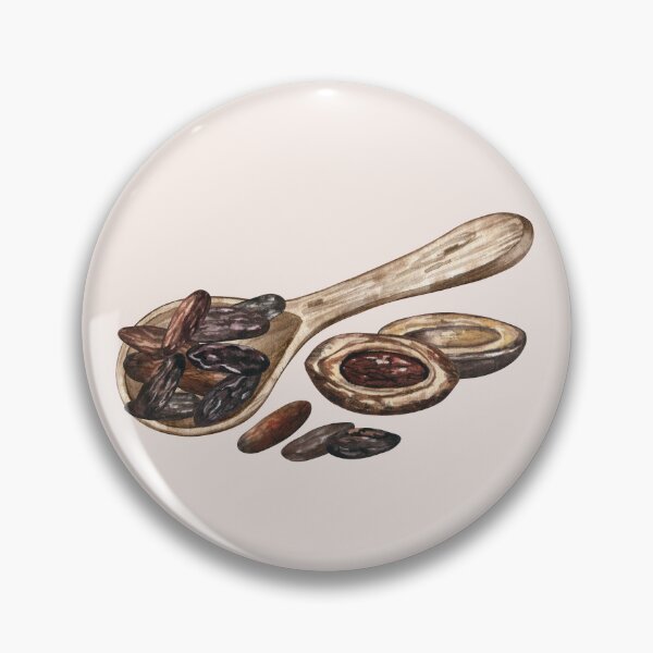 Item preview, Tonka Beans Watercolor Illustration designed and sold by Flowersforbear.