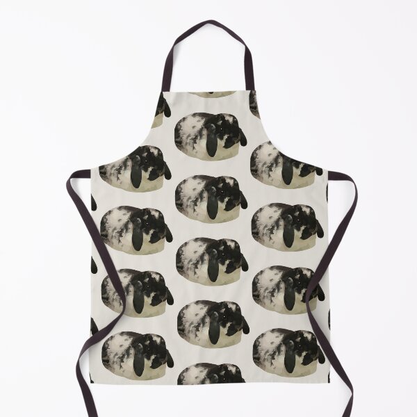Item preview, Black and white lop bunny designed and sold by MadCurios.
